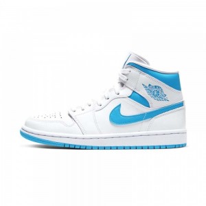 Nike AIR JORDAN 1 MID WMNS "UNC" BQ6472-114 μπλε | 0187OQBTJ