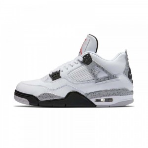 Nike AIR JORDAN 4 RETRO OG "WHITE CEMENT" 2016 840606-192 White/Fire Red-tech Grey-black | 6479WCXTD