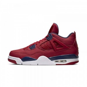 Nike AIR JORDAN 4 SE "FIBA" CL1184-617 Gym Red/White-metallic Gold-obsidian | 4127FZNUC