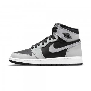 Nike Air Jordan 1 High OG "Shadow 2.0" 555088-035 Black/Light Smoke Grey-white | 1027VSZDI