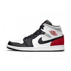 Nike Air Jordan 1 Mid SE "Red Black toe" 852542-100 κοκκινα | 0295SQDNW