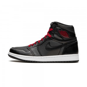 Nike Air Jordan 1 Retro High OG "Black Gym Red" 555088-060 Black/Metallic Silver/Gym Red/Black | 5063OQFYG