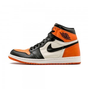Nike Air Jordan 1 Retro High OG "Shattered Backboard" 555088-005 Black/Starfish-sail | 3085OBRVI