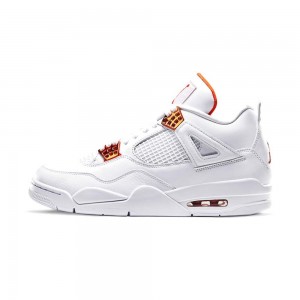 Nike Air Jordan 4 "Orange Metallic" CT8527-118 ασημι | 3591CVMQI