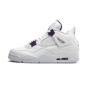 Nike Air Jordan 4 Retro "Metallic Pack _ Purple" CT8527-115 ασημι | 2107EIRXD