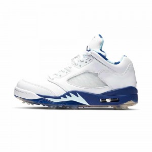 Nike Air Jordan 5 Low Γκολφ "Grape Ice" CW4206-100 μπλε ρουά | 3851PLHMG