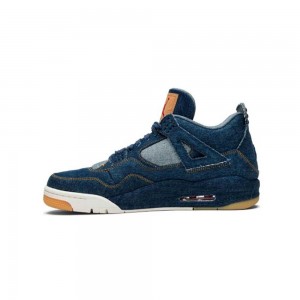 Nike Jordan 4 Retro Levi"s Denim (Tag with Levi"s Logo) AO2571-401 κοκκινα | 7832ODTNC