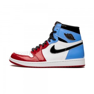 Nike Jordan Air Jordan 1 Retro High "Les Twin _ Fearless" CK5666-100 White/University Blue-varsity Red-black | 4820PGWCO