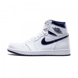 Nike Jordan Air Jordan 1 Retro "Metallic Navy" 555088-106 σκουρο μπλε | 1093SJAVX