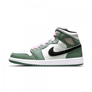 Nike Wmns Air Jordan 1 Mid SE "Dutch Green" CZ0774-300 ροζ | 0293VTZMC