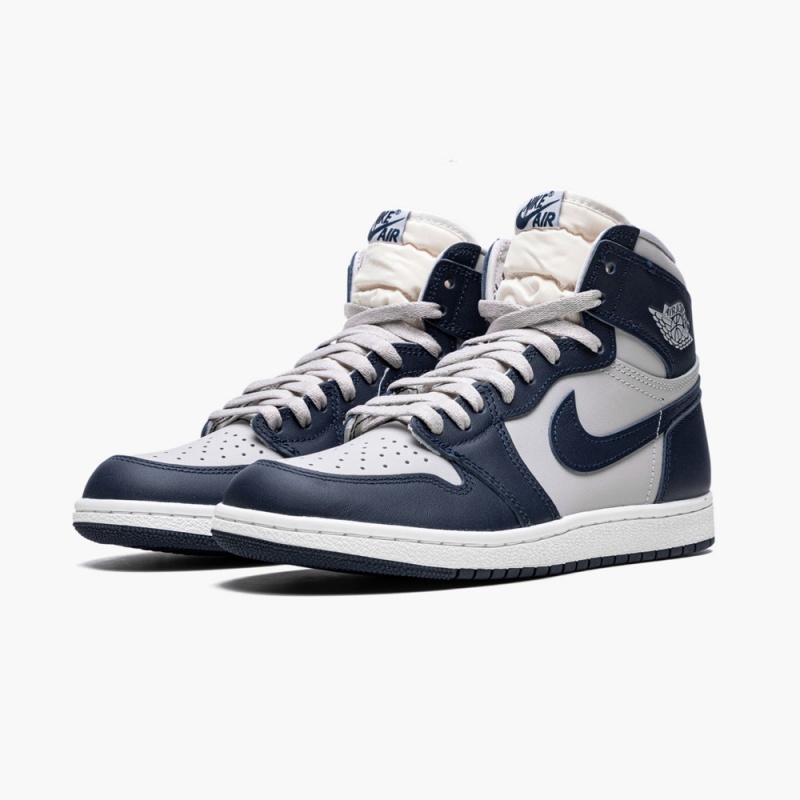 Nike AIR JORDAN 1 HIGH 85 “Georgetown” σκουρο μπλε | 8597OSZPF