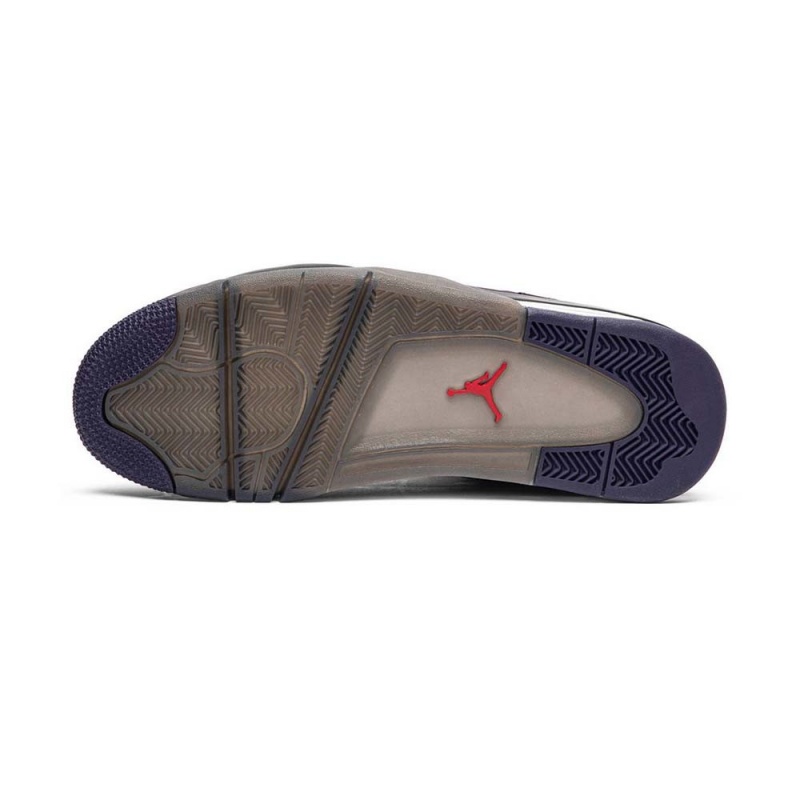Nike AIR JORDAN 4 X TRAVIS SCOTT PURPLE SUEDE 308497-501 μωβ μαυρα ασπρα | 4721PGVIO