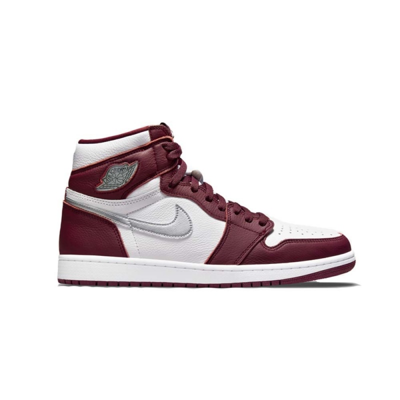 Nike Air Jordan 1 High OG Bordeaux ασημι | 1780NERXL