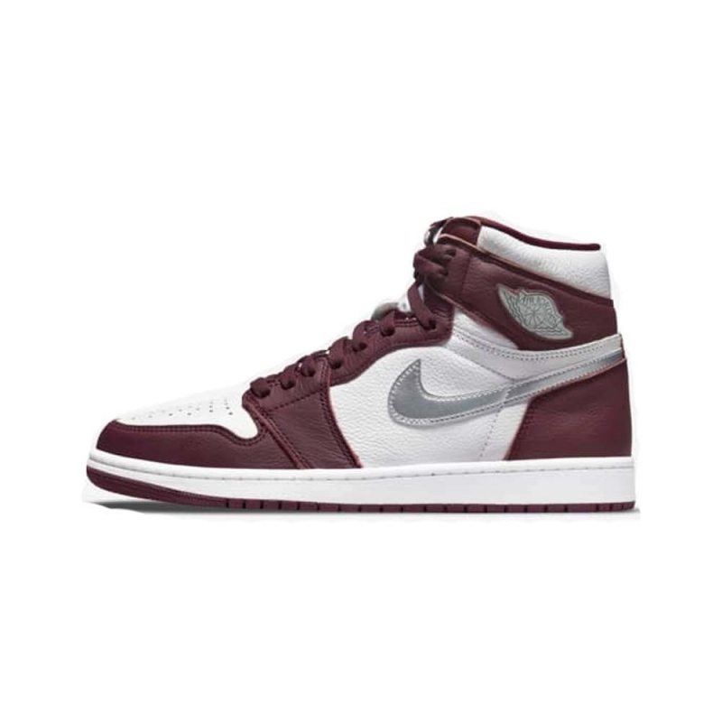 Nike Air Jordan 1 High OG Bordeaux ασημι | 1780NERXL