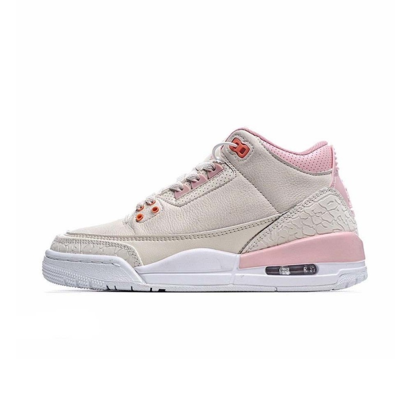 Nike Air Jordan 3 Retro WMNS Rust Pink CK9246-116 Sail/Rust Pink/White/Crimson | 9104QCJDL