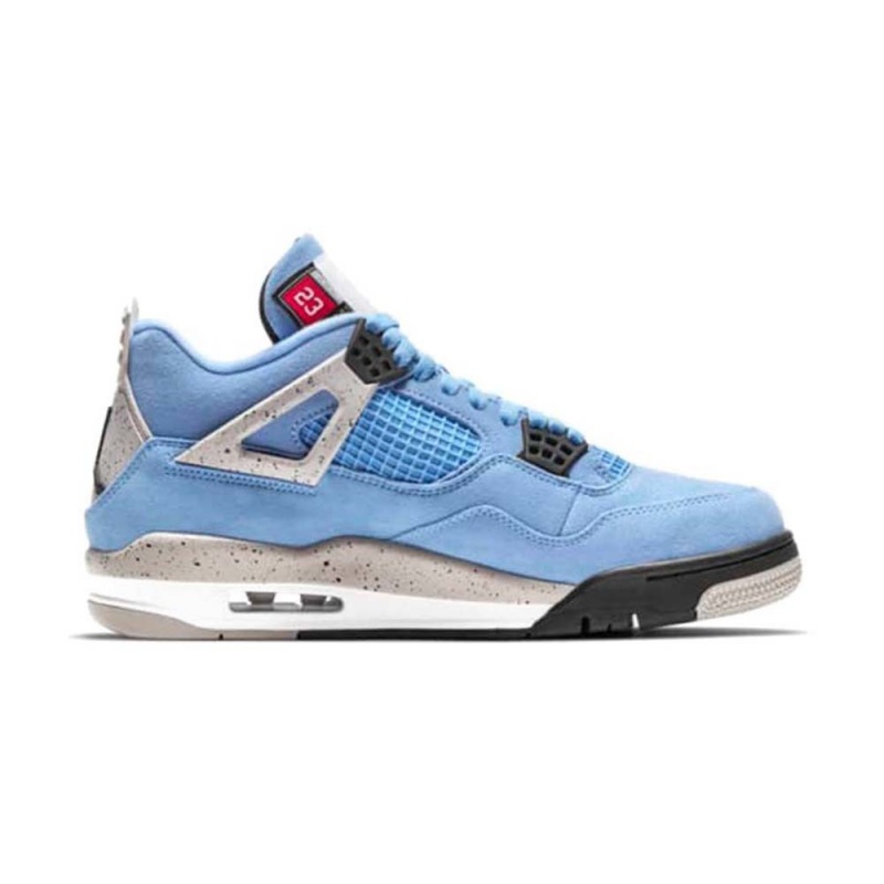 Nike Air Jordan 4 Retro University Blue (GS) 408452-400 University Blue/Tech Grey/White/Black | 9275PGIWM