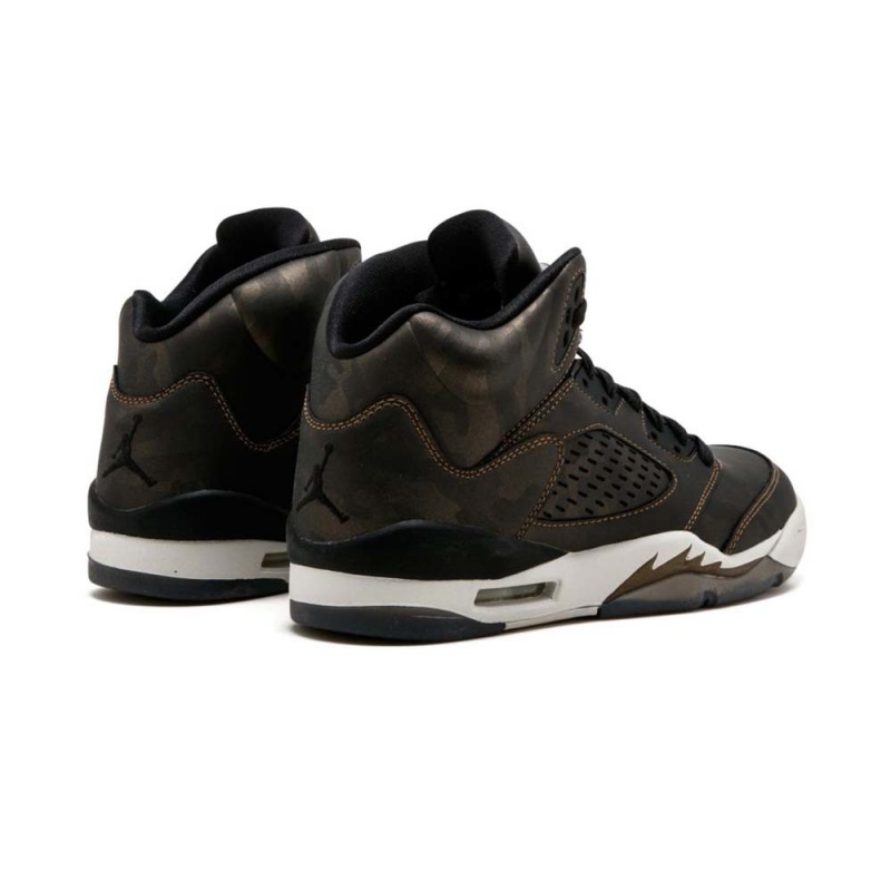 Nike Air Jordan 5 Retro PREM HC 919710-030 Black/Black-light Bone | 0571SKNBR
