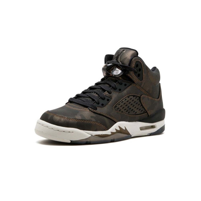 Nike Air Jordan 5 Retro PREM HC 919710-030 Black/Black-light Bone | 0571SKNBR