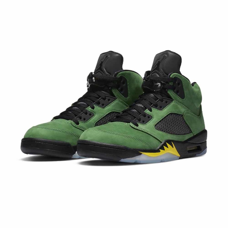 Nike Air Jordan 5 Retro SE CK6631-307 Apple Green/Black-yellow Strike-black | 8569YKZWE