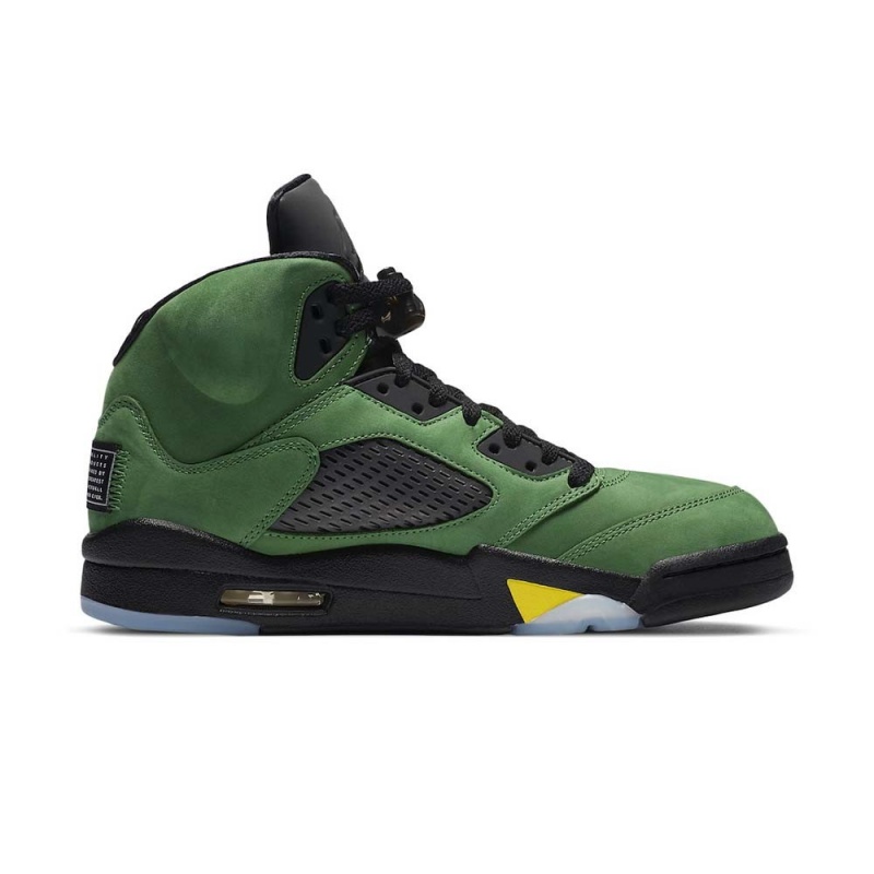 Nike Air Jordan 5 Retro SE CK6631-307 Apple Green/Black-yellow Strike-black | 8569YKZWE