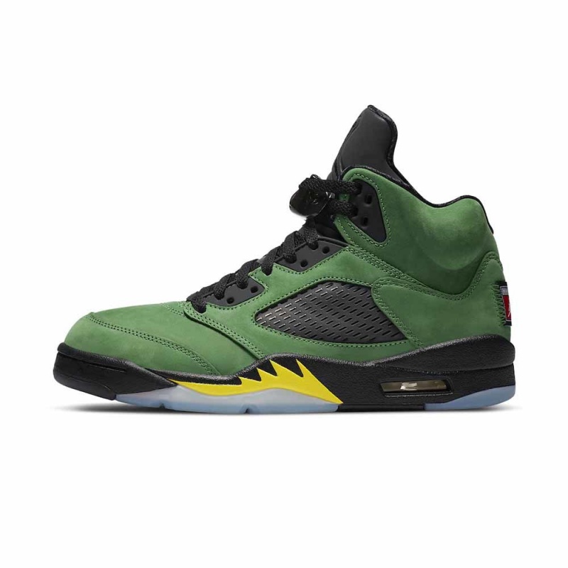 Nike Air Jordan 5 Retro SE CK6631-307 Apple Green/Black-yellow Strike-black | 8569YKZWE