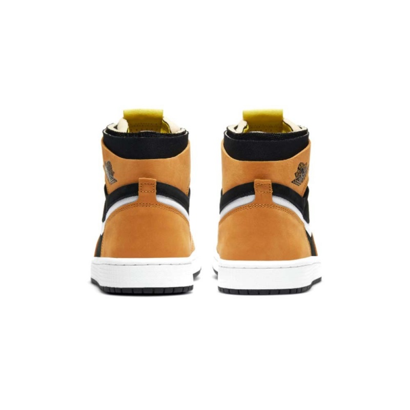 Nike Jordan 1 High Zoom Air CMFT Black Monarch CT0978-002 κίτρινα | 7305MWSIQ