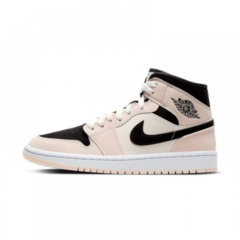 Nike Jordan 1 Mid Barely Orange Light Violet (W) BQ6472-800 Guava Ice/Black-sail | 6394DQFKM