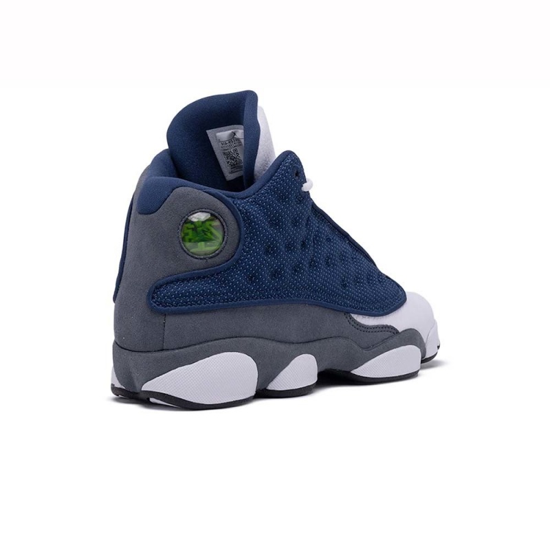 Nike Jordan Air Jordan 13 Retro GS “Flint 2020” 884129-404 Navy/University Blue-flint Gre | 7096RSGHN