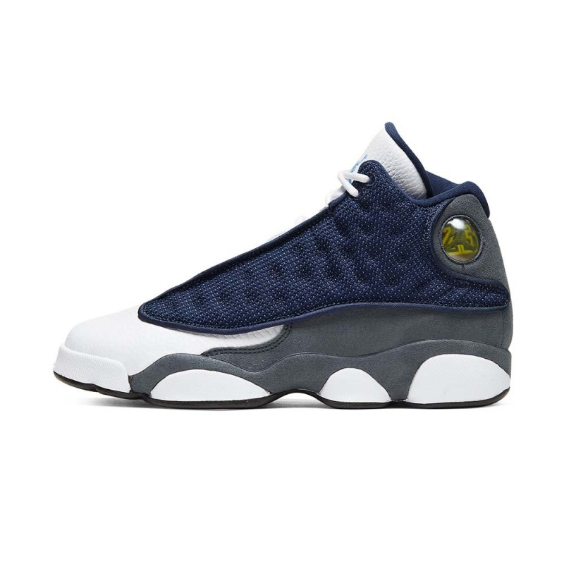 Nike Jordan Air Jordan 13 Retro GS “Flint 2020” 884129-404 Navy/University Blue-flint Gre | 7096RSGHN