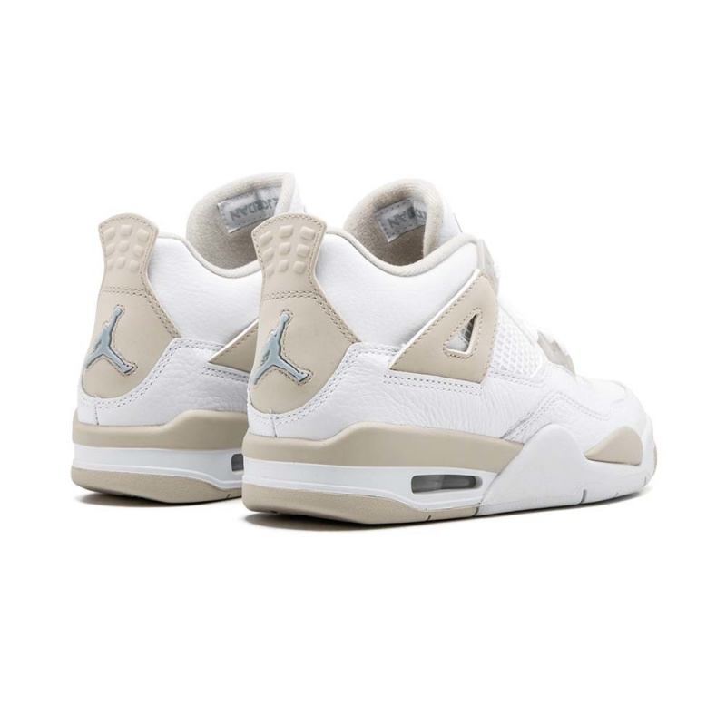 Nike Jordan Air Jordan 4 Retro GG 487724-118 White/Boarder Blue-light Sand | 9567MXPNE