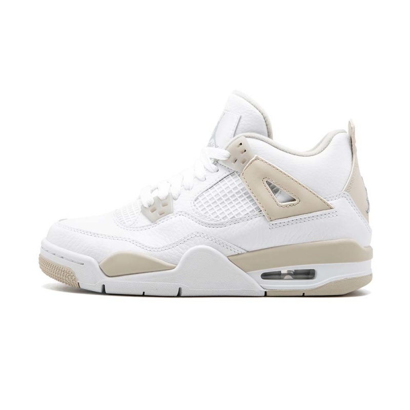 Nike Jordan Air Jordan 4 Retro GG 487724-118 White/Boarder Blue-light Sand | 9567MXPNE